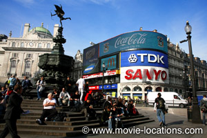 28 Days later filming location: Piccadilly Circus, London