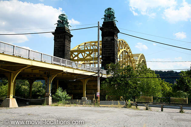 Adventureland location: 16th Street Bridge, Pittsburgh