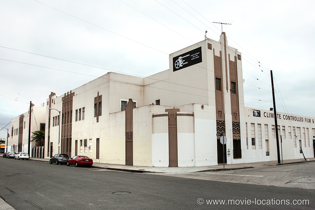 The Aviator location: Romaine Street, Hollywood, Los Angeles