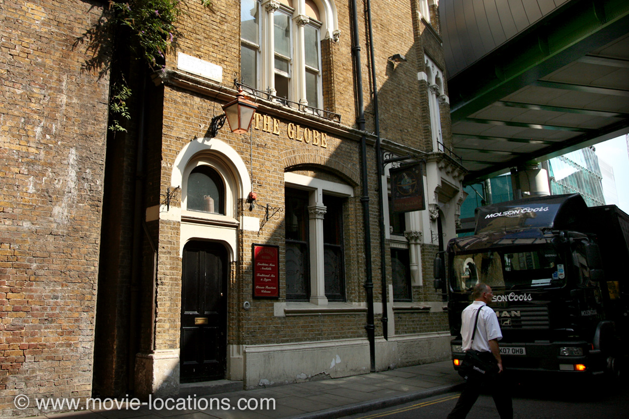 Bridget Jones's Diary filming location: the Globe pub, Borough Market, London, SE1