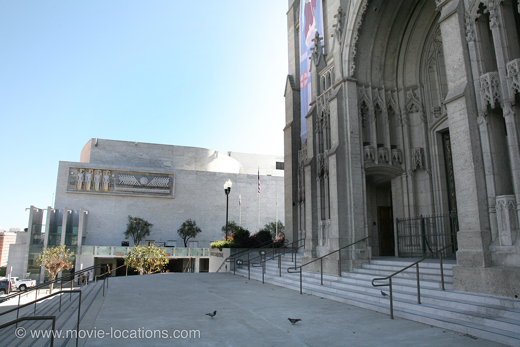 Bullitt location: Grace Cathedral, Taylor Street, San Francisco