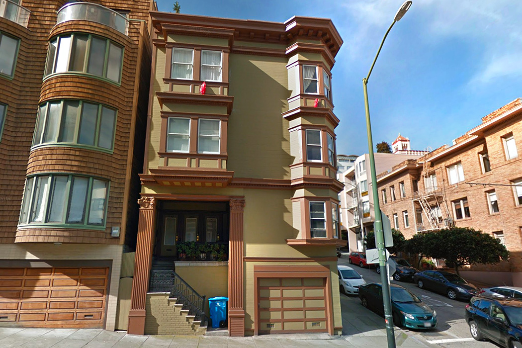 Bullitt location: Taylor Street, San Francisco<