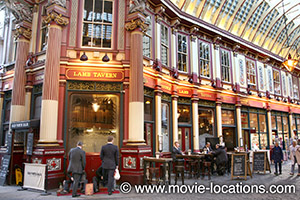 The Imaginarium of Dr Parnassus film location: Leadenhall Market, London