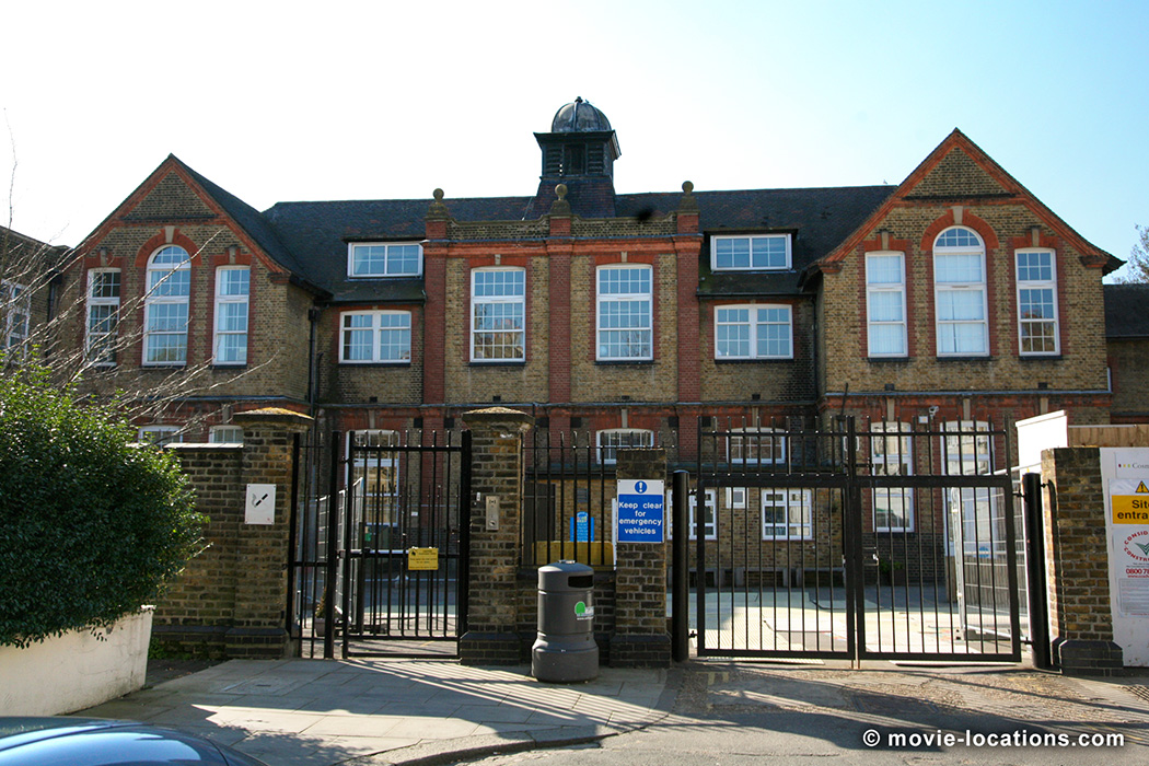 Carry On Teacher film location: Drayton Green Primary School, Drayton Grove, West Ealing, London W13
