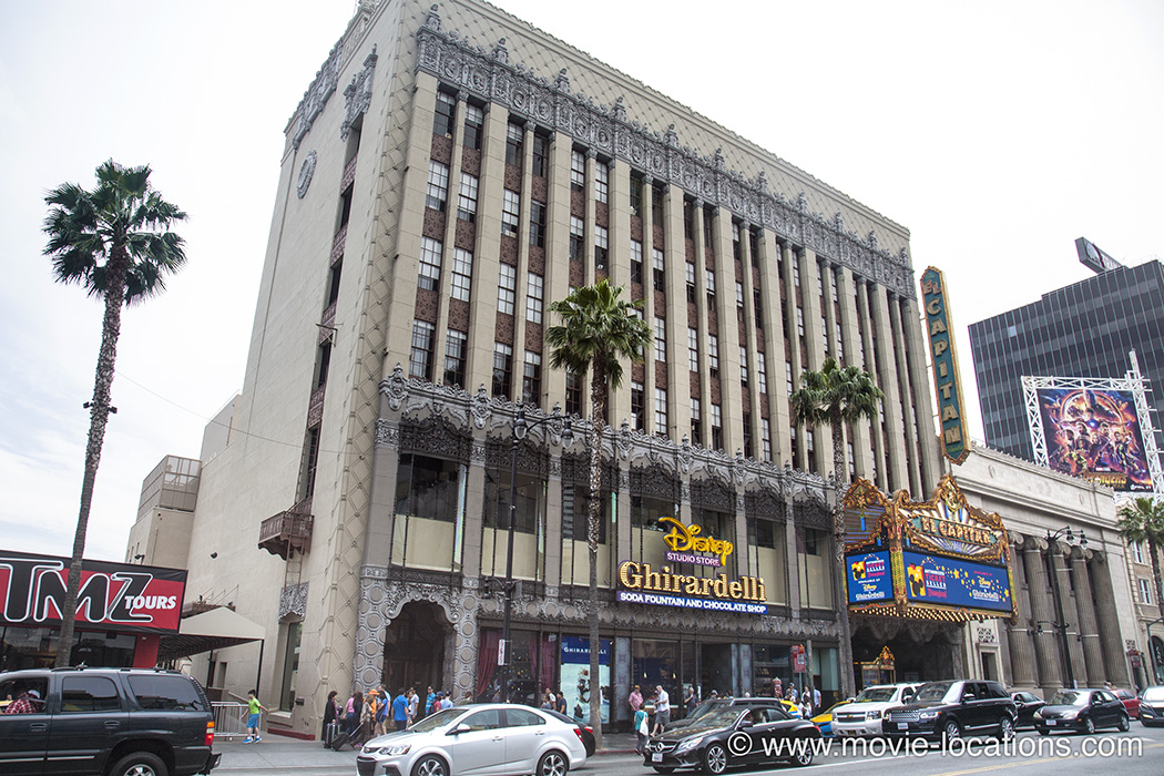 Charlie's Angels film location: El Capitan Theater, Hollywood Boulevard, Hollywood