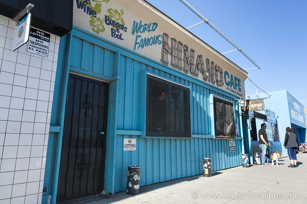 The China Syndrome film location: Hinano Cafe, Washington Boulevard, Venice Beach, California