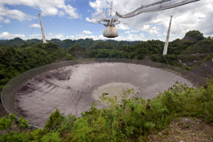 Contact location: Arecibo Observatory in Puerto Rico