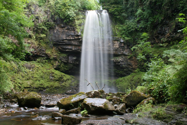 The Dark Knight Rises film location: Henrhyd Falls, Brecon Beacons, South Wales