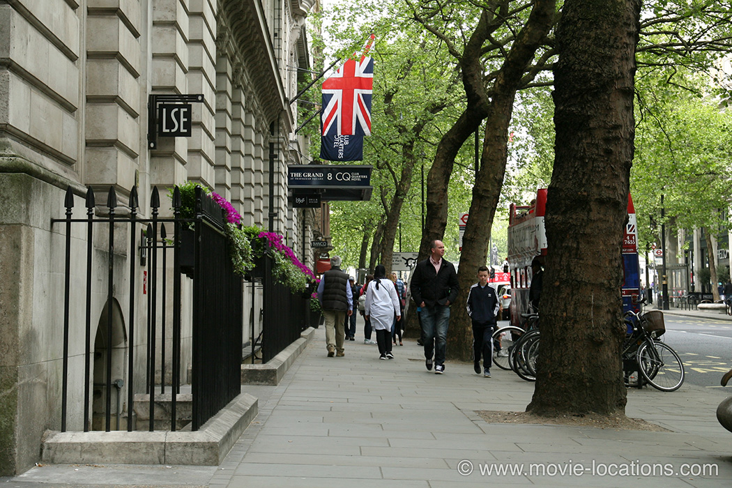 Doctor Strange film location: Northumberland Avenue, Westminster, London