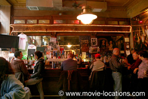 Donnie Brasco film location: Mulberry Street Bar, Mulberry Street, Little Italy, New York