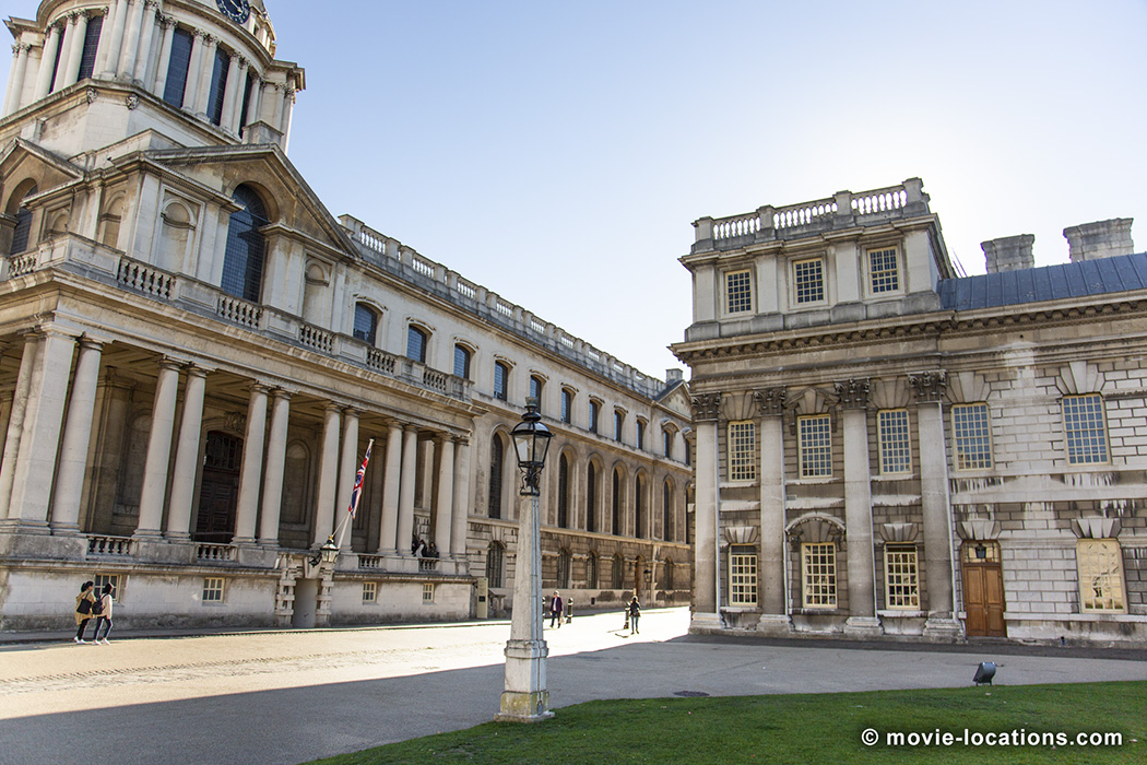The Duchess film location: Greenwich Naval College, London