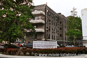 The Exorcist filming location: Goldwater Memorial Hospital, Roosevelt Island, New York