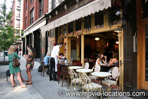Friends With Benefits film location: Jacques Restaurant, Prince Street, New York