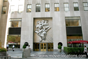 Friends With Benefits film location: 50 Rockefeller Plaza, New York
