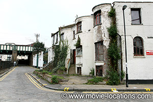 Gangster No. 1 filming location: Corbridge Crescent, Cambridge Heath, London