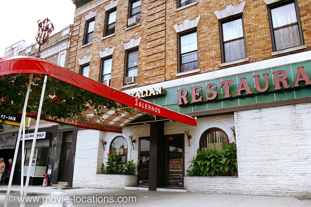 Goodfellas filming location: Salerno’s Restaurant (now the Tropicana), Hillside Avenue, Richmond Hill, Queens