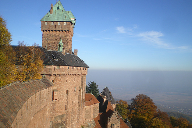La Grande Illusion filming location: Haut Koenigsbourg Castle, France