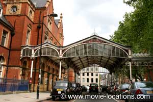 A Hard Day's Night location: Marylebone Station, London NW1
