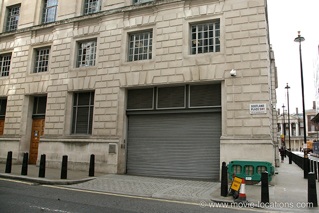 Harry Potter filming location: Scotland Place, London
