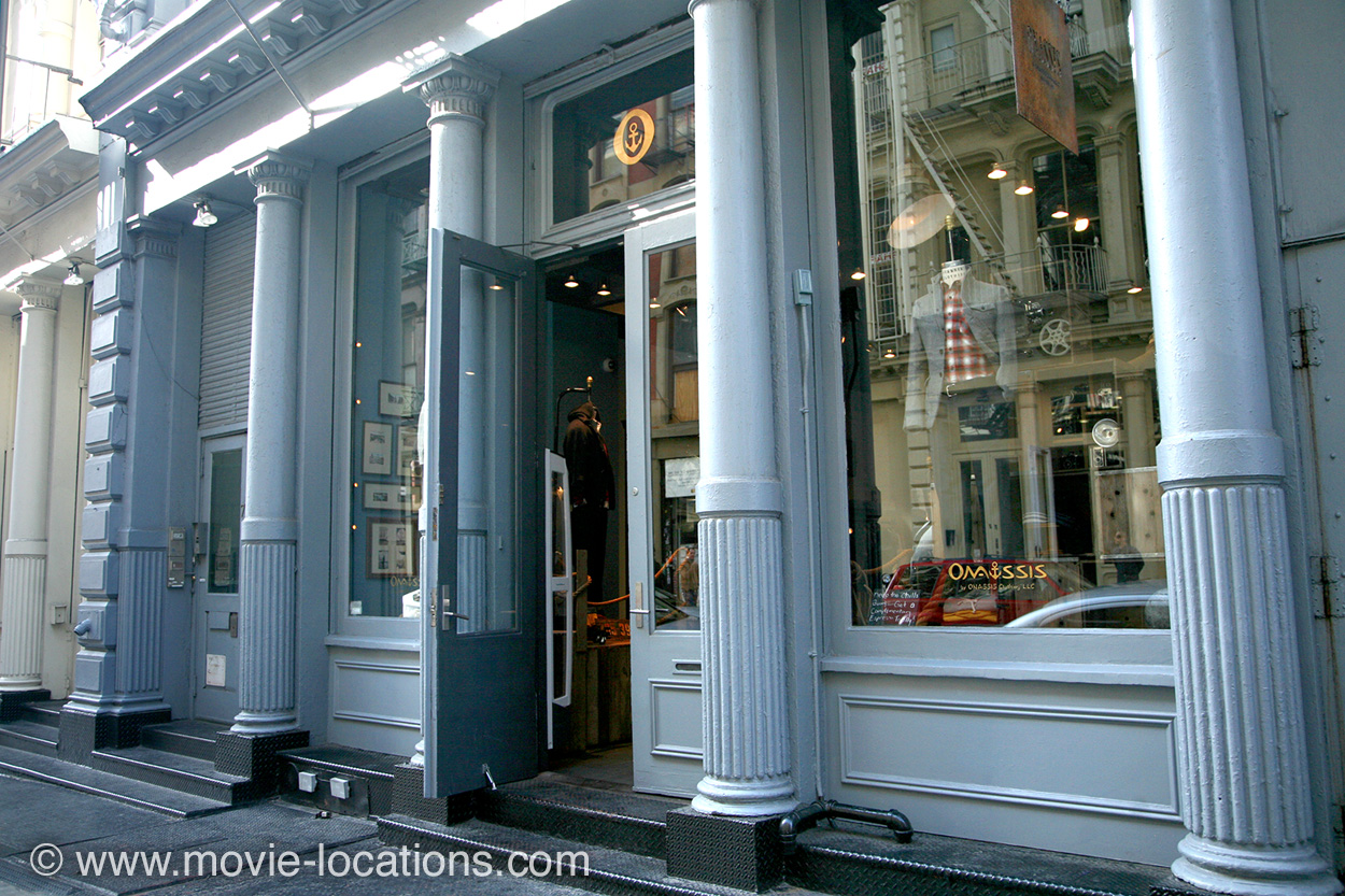 Highlander filming location: Greene Street in SoHo, Manhattan