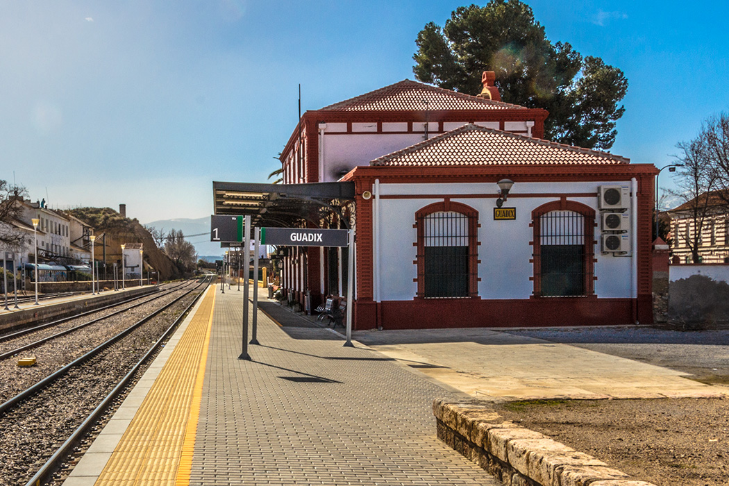 Indiana Jones and the Last Crusade film location: Guadix Station, Spain