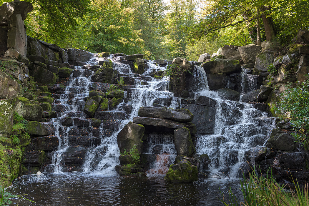 Into The Woods filming location: The Cascades, Virginia Water, Surrey