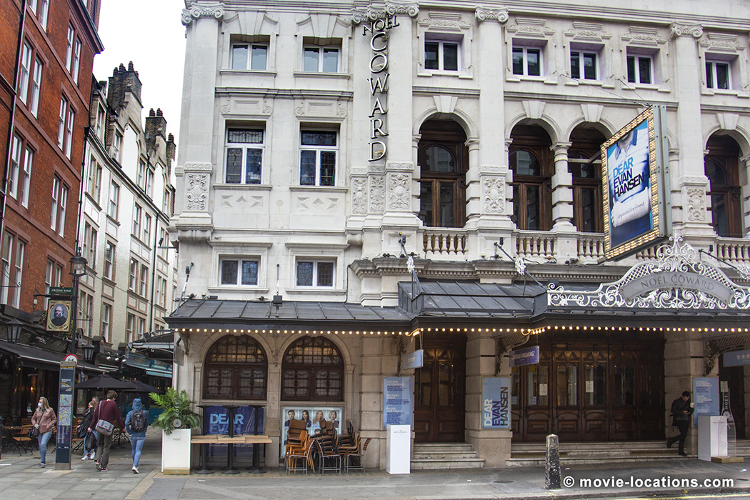 Judy film location: Noel Coward Theatre, St Martin's Lane, London WC2