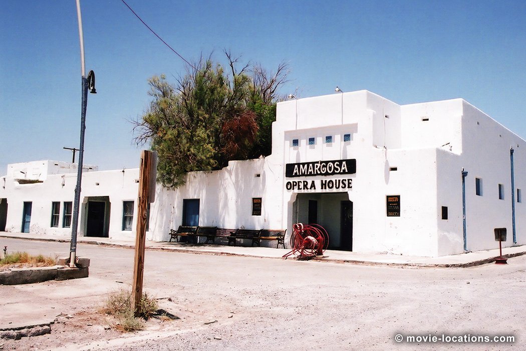Lost Highway film location: Amargosa Opera House & Hotel, Death Valley Junction, California