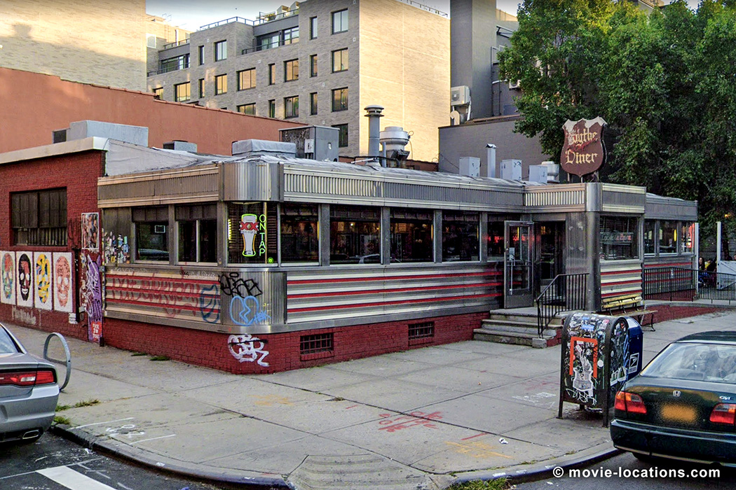Men In Black 3 filming location: Relish Diner, Wythe Avenue, Williamsburg, Brooklyn