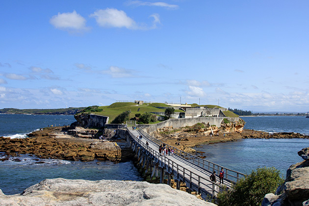 Mission: Impossible 2 filming location: Bare Island Fort, Bare Island, La Perouse, Sydney, New South Wales