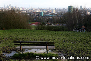 Notes On A Scandal filming location: Parliament Hill Fields, London