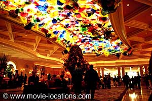 Ocean's Eleven location: the Bellagio, South Las Vegas Boulevard, Las Vegas