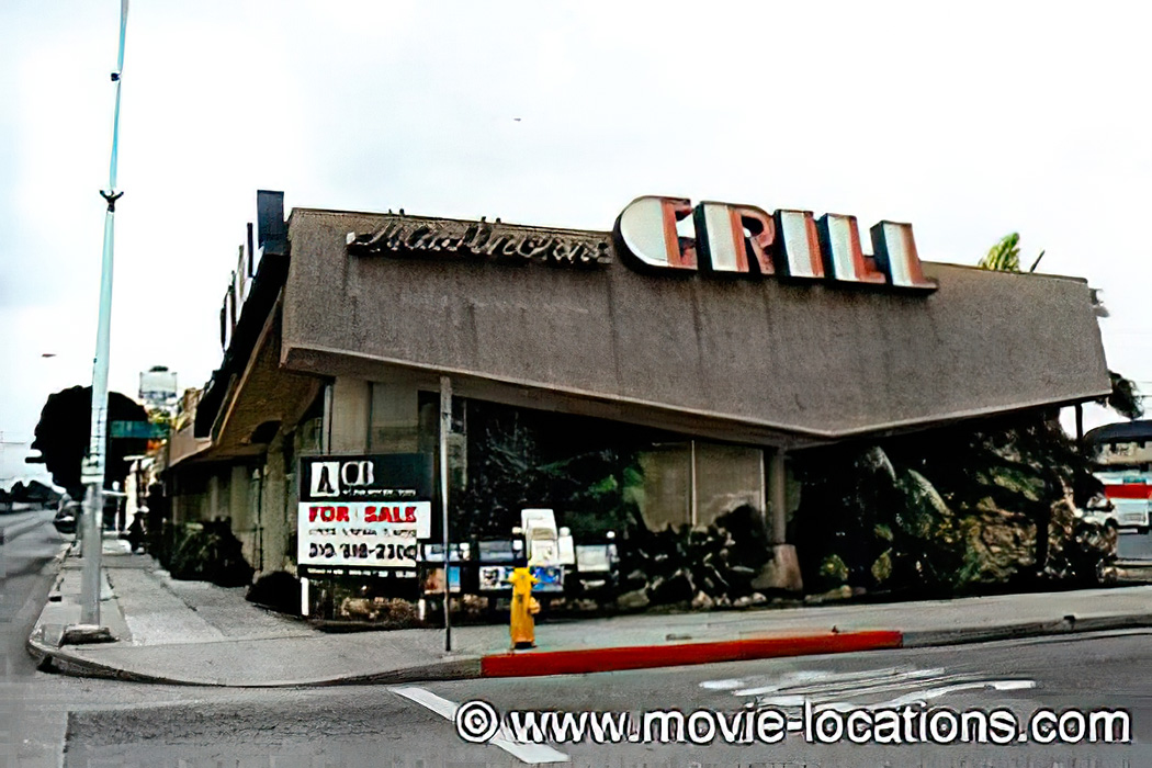 Pulp Fiction film location: Hawthorne Grill, 13763 Hawthorne Boulevard, Hawthorne, Los Angeles