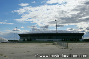 Real Steel filming location: Silverdome, Featherstone Road, Pontiac