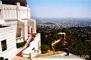 Transformers film location: Griffith Observatory, Griffith Park, Los Angeles