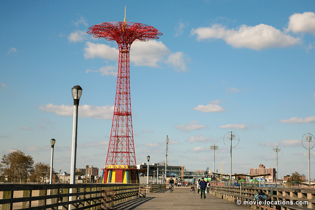 Requiem For A Dream location: the Parachute Jump, Coney Island, Brooklyn