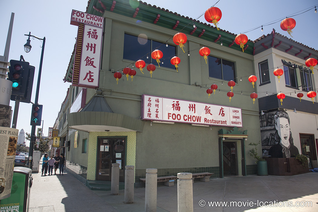 Rush Hour location: Foo Chow Restaurant, North Hill Street, Chinatown, Los Angeles