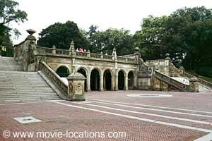 Friends With Benefits film location: Bethesda Terrace, Central Park, New York