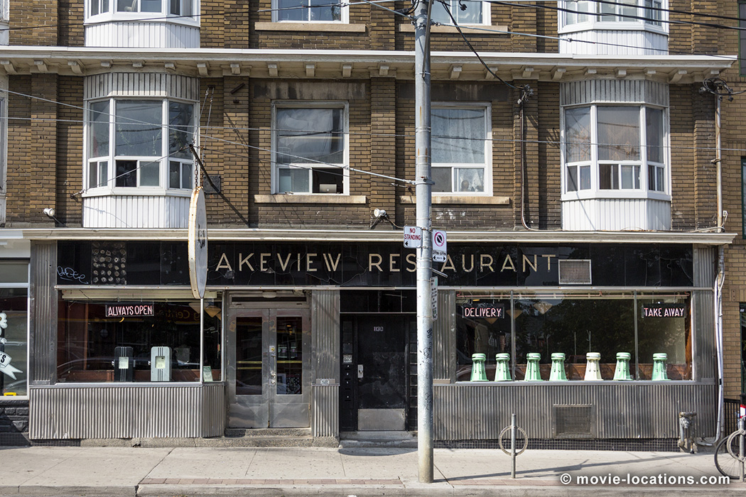 The Shape Of Water film location: Lakeview Restaurant, Dundas Street West, Toronto