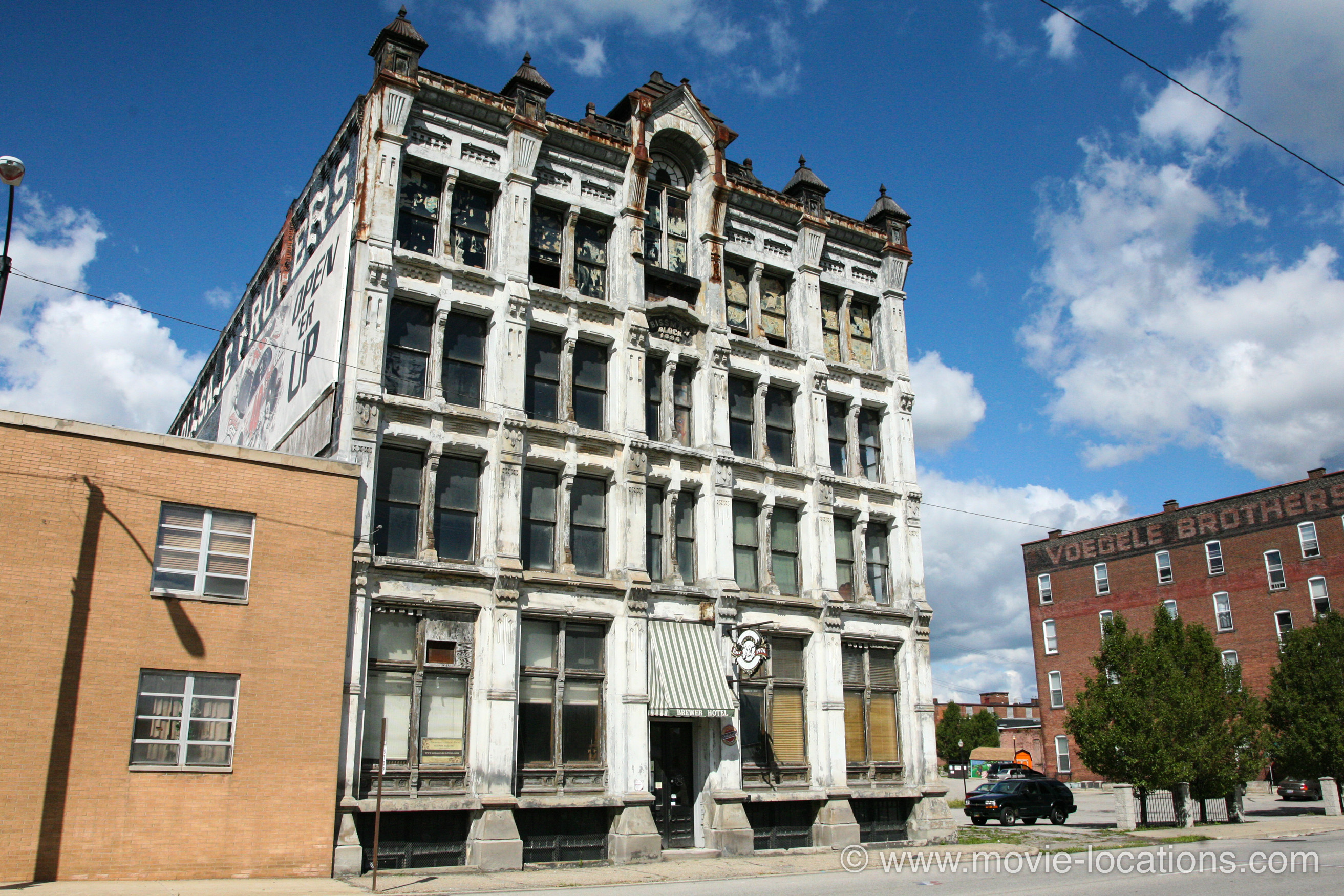 The Shawshank Redemption filming location: Bissman Building, North Main Street, Ohio