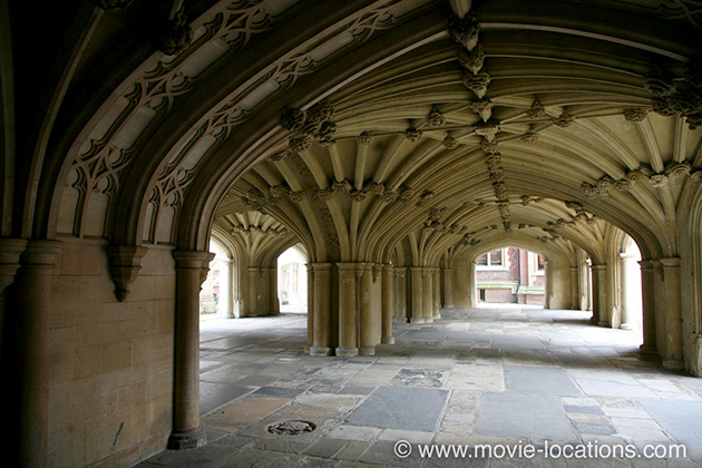 Sherlock Holmes A Game Of Shadows filming location: The Undercroft, Lincoln’s Inn, London
