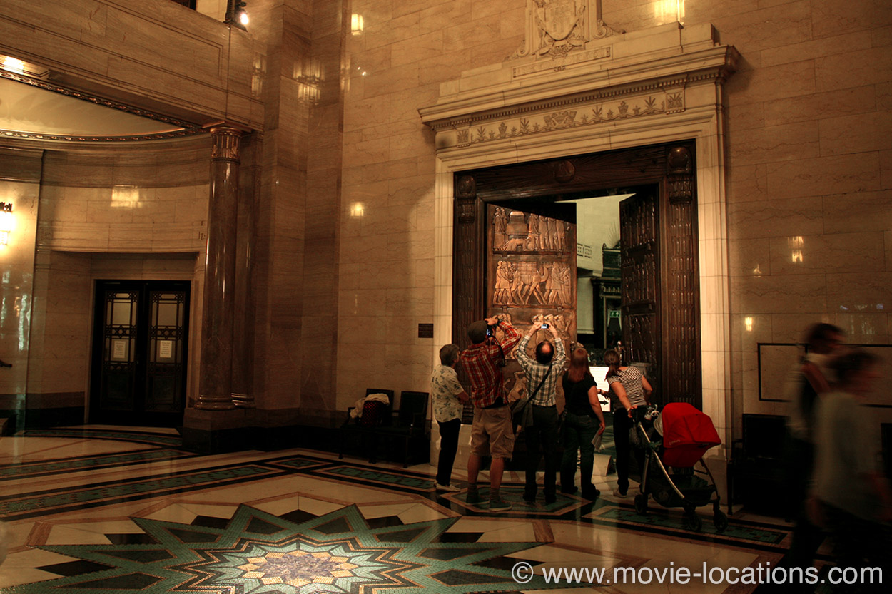 Sherlock Holmes film location: Freemasons Hall, 60 Great Queen Street, Holborn WC2