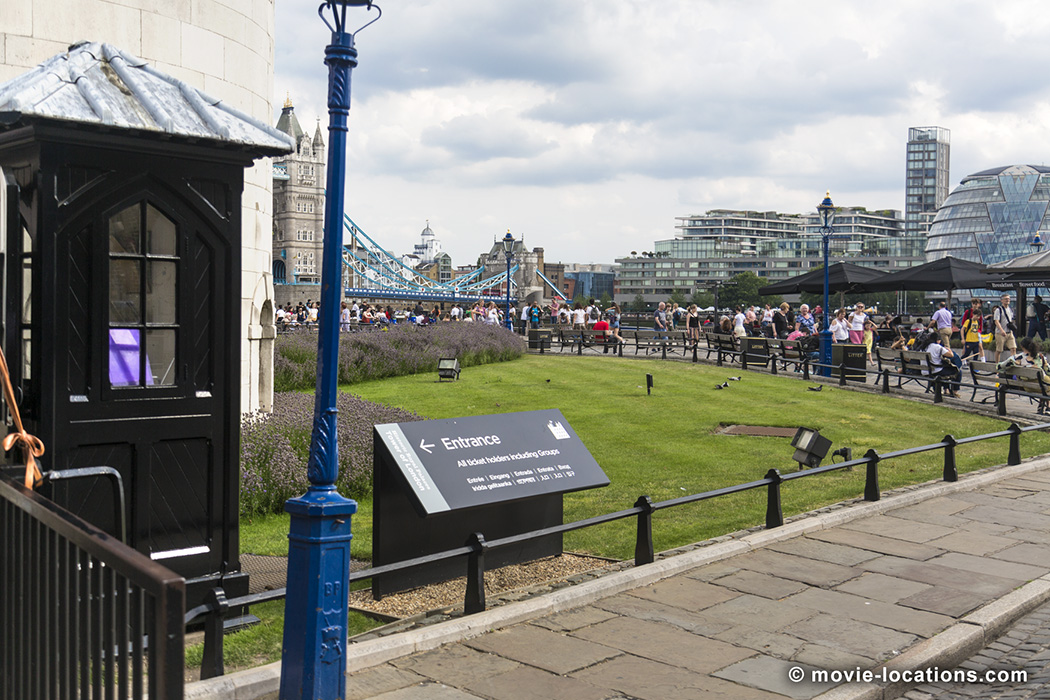 Spider-Man: Far From Home filming location: Tower of London, London