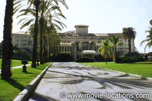 True Romance location: Ambassador Hotel, Wilshire Boulevard, midtown Los Angeles