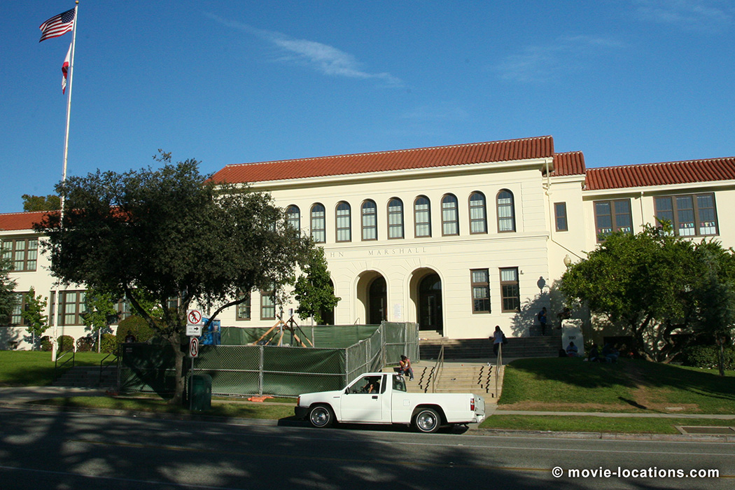 Transformers location:Marshall School, Allen Avenue, Pasadena