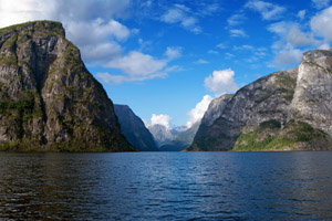 The Vikings location: Naeroyfjord, Norway