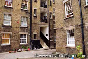 Vera Drake location: Vera's apartment block: Cressy Houses, Hannibal Road, Stepney Green, London E1
