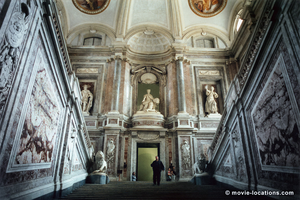 Mission: Impossible 3 film location: Palazzo Reale-Caserta, Italy
