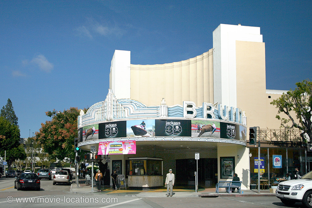 Once Upon A Time In Hollywood filming location: Regency Bruin Theater, Broxton Avenue, Westwood, Los Angeles