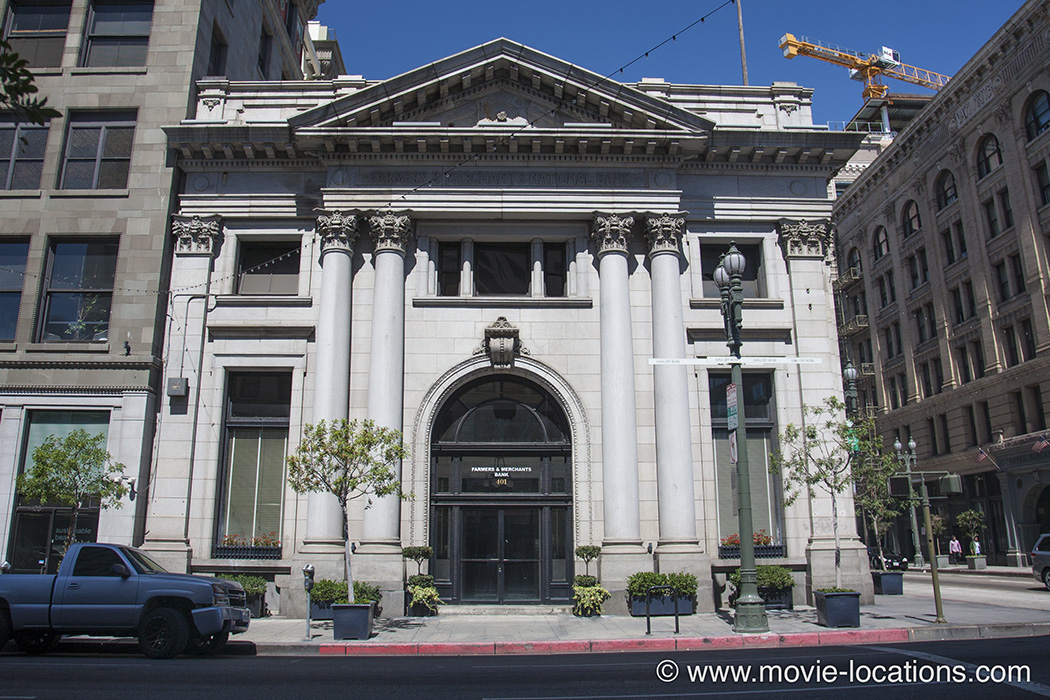 (500) Days of Summer filming location: Farmers and Merchants Building, Main Street, downtown Los Angeles